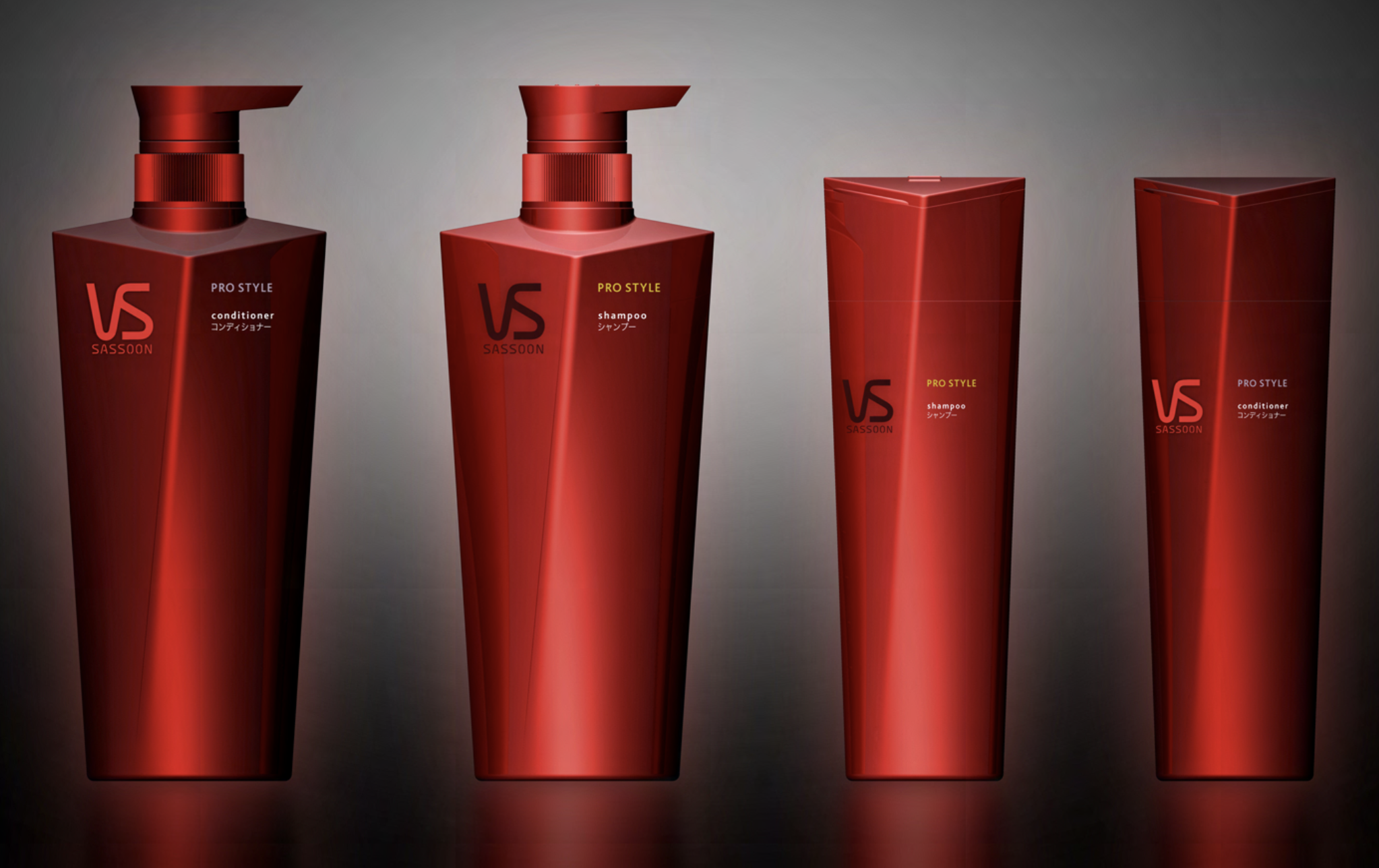 Vidal Sassoon Asia-Pacific Packaging